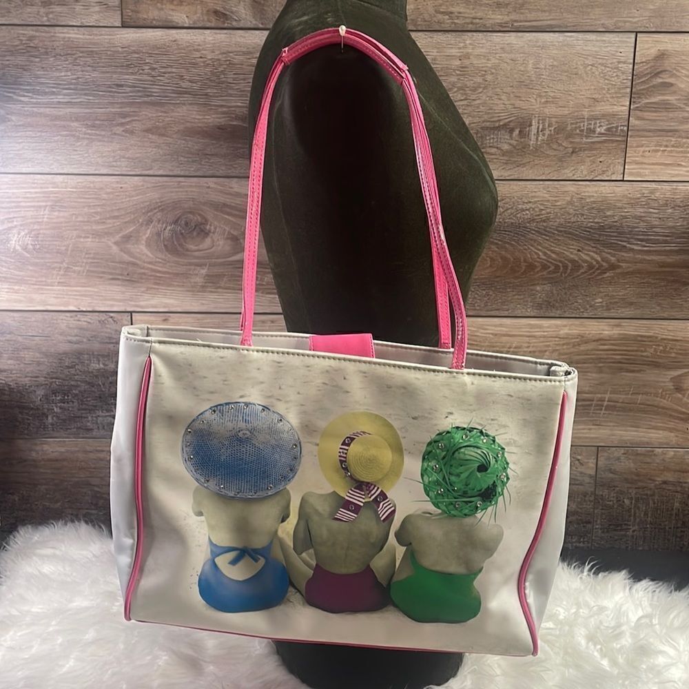 Life Beach Bag Bathing Beauties Tote , Medium Size Bag